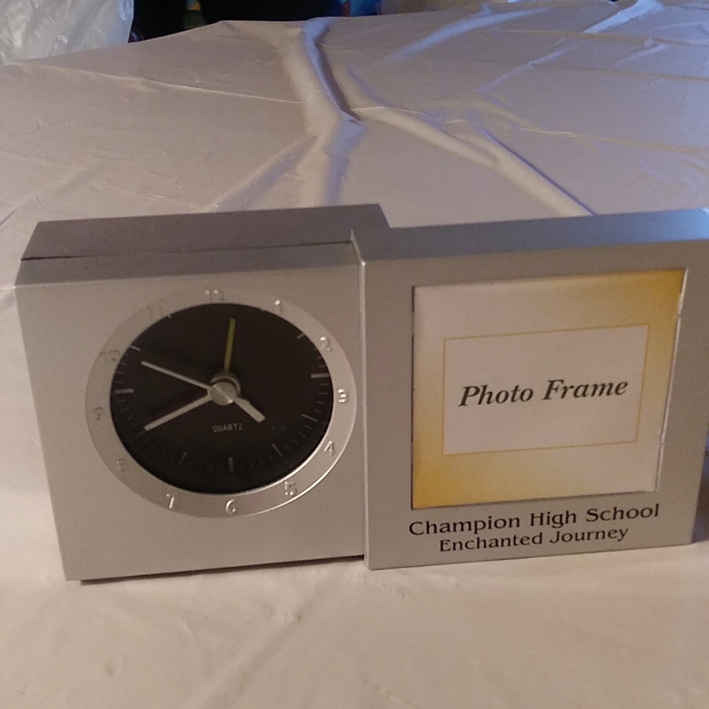 Photoframe Quartz Alarm Clock